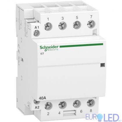 Инсталационен контактор Schneider 63A 4NO 24V AC 4P