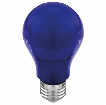 LED лампа крушка 6W, E27, 220-240V AC, синя светлина