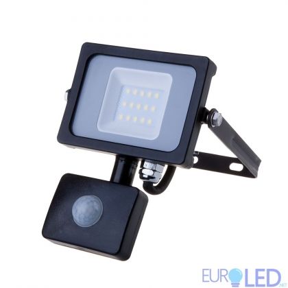 10W LED Прожектор Със Сензор  SAMSUNG ЧИП  Черно Тяло 3000К