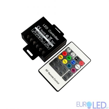 LED RGB Контролер RF Дистанционно Управление 20 бутона Малко