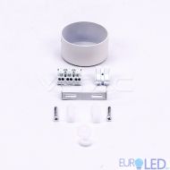 LED Линейно Осветление SAMSUNG ЧИП - 40W Висящо  Бяло Тяло 4000К 1200x50x65mm