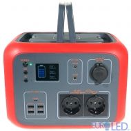 Хибриден инвертор с акумулатор PowerOak AC50, червен