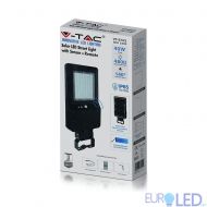 40W Улична Лампа Соларна Черно Тяло 4000К 120lm/W