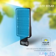 40W Улична Лампа Соларна Черно Тяло 6000К 120lm/W