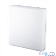 15W LED Плафон SAMSUNG Чип Frameless Квадрат 6400K IP44 100lm/W