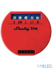 SMART Едноканално реле Shelly 1PM с функция измерване на консумацията