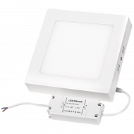 LED панел за открит монтаж, квадрат, 12W, 4200K, 220-240V AC, неутрална светлина