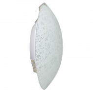 Стъклена плафониера, кръг C55, Е14, 220V-240V AC, IP20