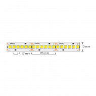 Професионална LED лента 19.2W/m, 4200K, 24V DC, 240 LED/m, SMD2835