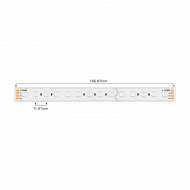 Професионална LED лента 16W/m, RGB, 48V DC, 84LED/m, SMD4040, IP67