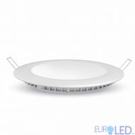18W LED Premium Панел - Кръг 3000K