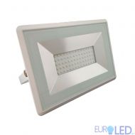 50W LED Прожектор Е-Series G2 Бяло Тяло 6500K 